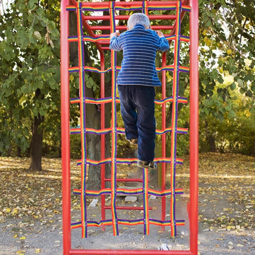 Kids Outdoor Climbing Frame - Rete per gattonare rete da carico