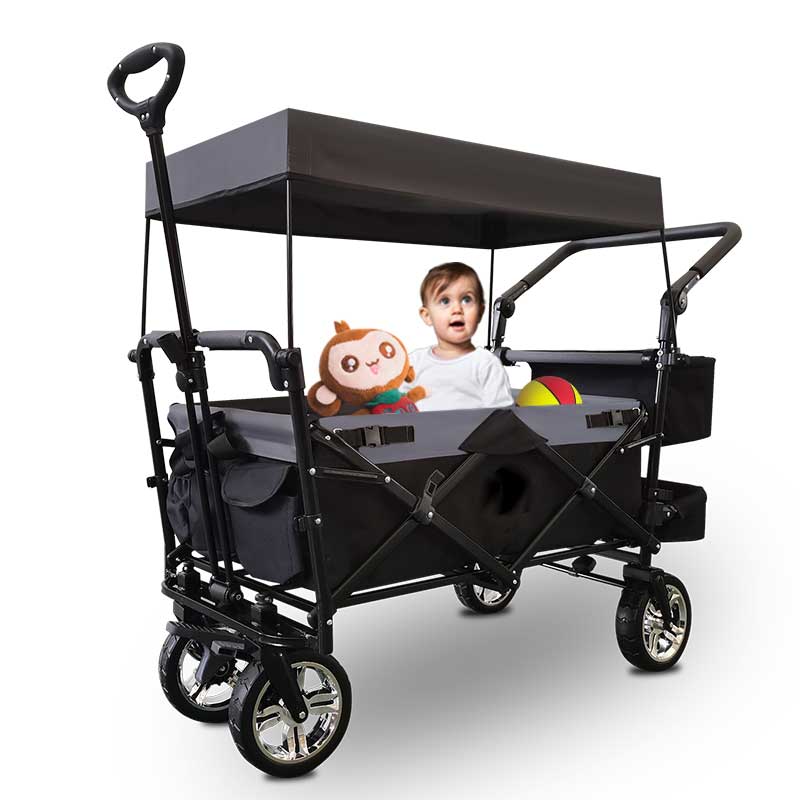 Kids Outdoor Furniture Set - Carrello Pieghevole Multiuso per Bambini, Resistente,